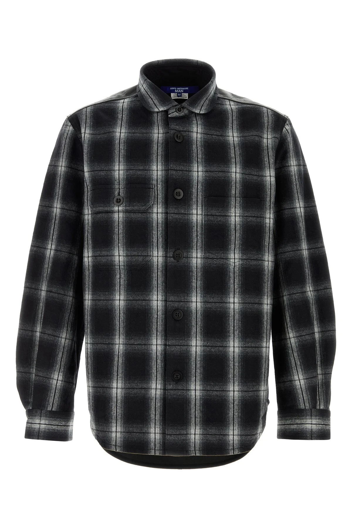 Embroidered flannel shirt - 1