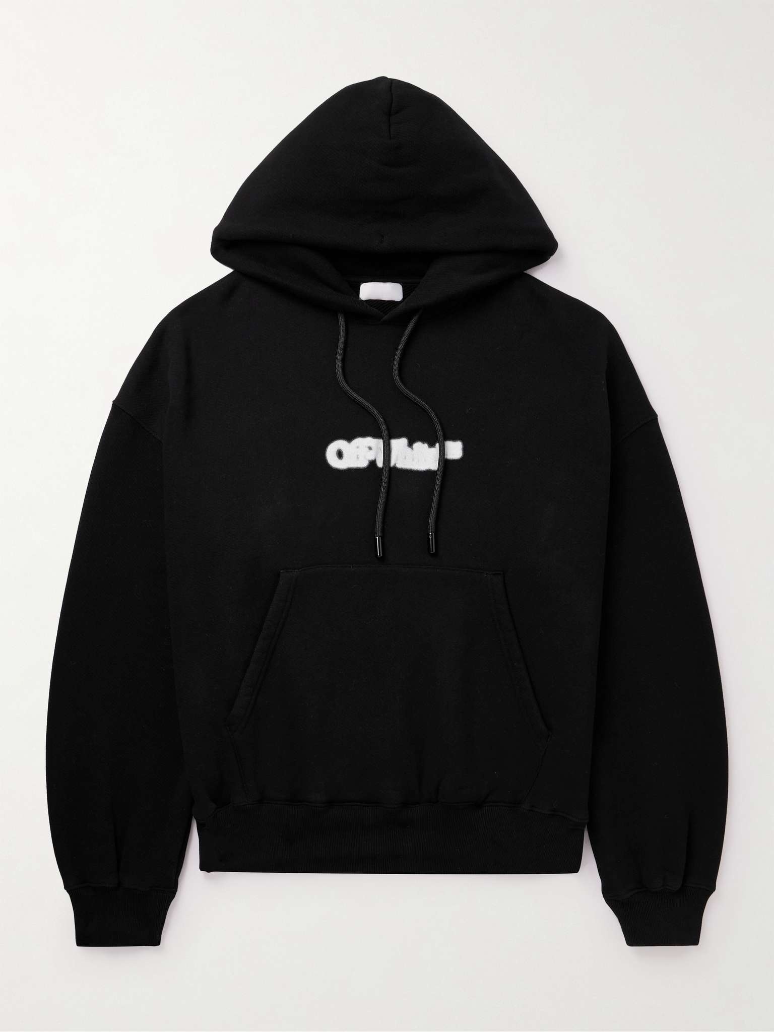 Logo-Print Cotton-Jersey Hoodie - 1