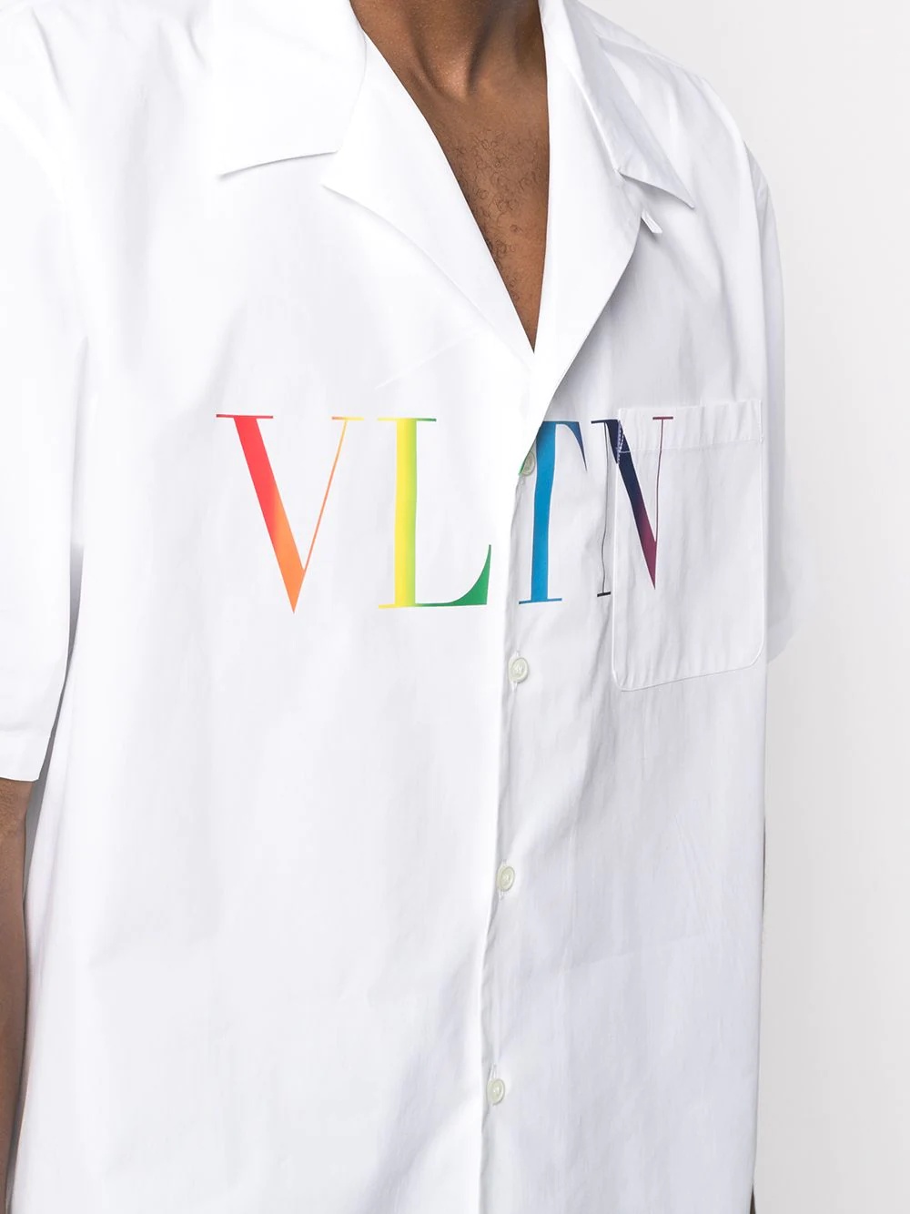 VLTN Multicolor bowling shirt - 5