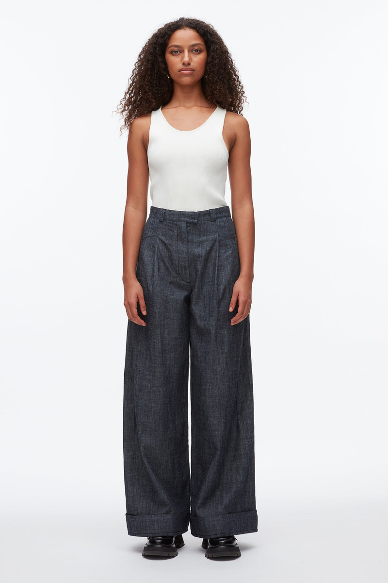3.1 Phillip Lim Double Pleat Wide Leg Pant outlook