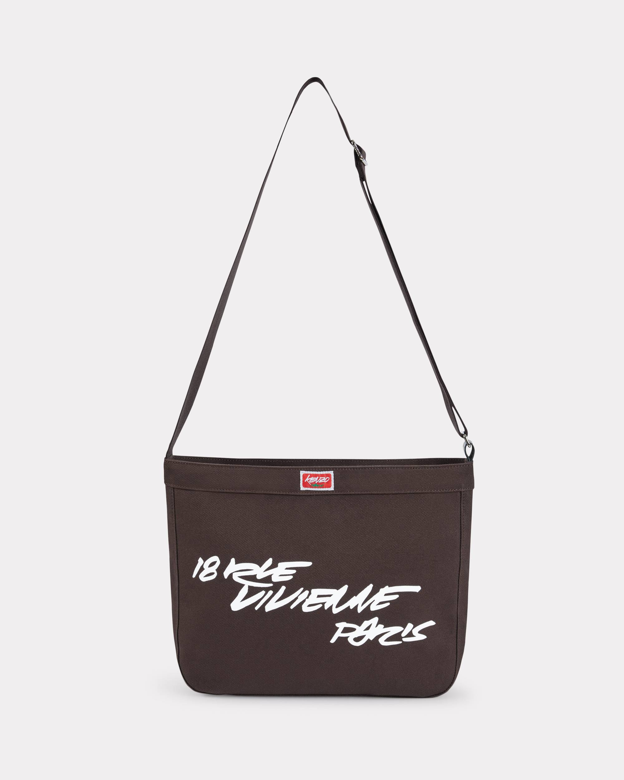 'Kenzo x Futura 2000' large crossbody bag 'Kenzo Utility' in canvas - 2