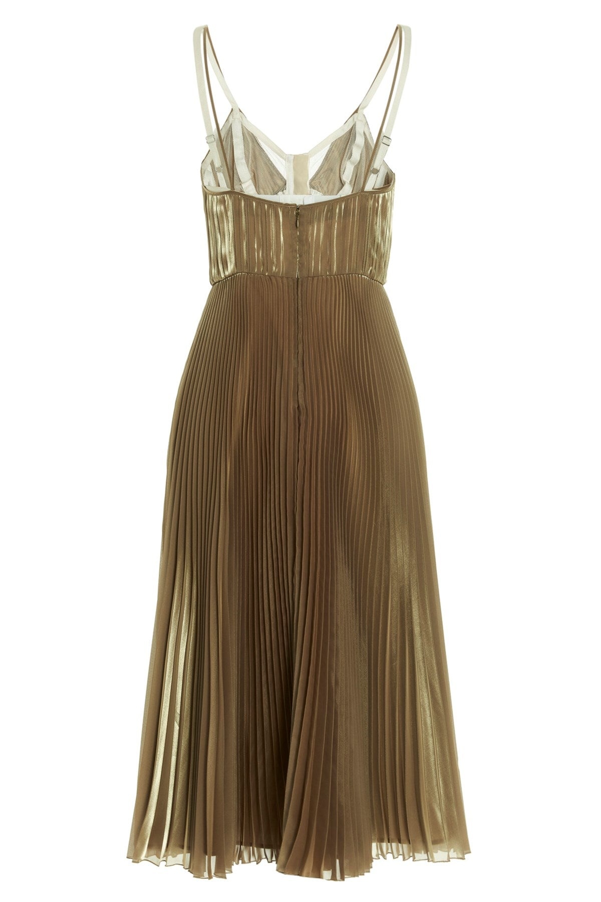 【関税込み】prada Pleated voile satin dress Prada Prada Women Pleated Voile Satin Dress | luosophy