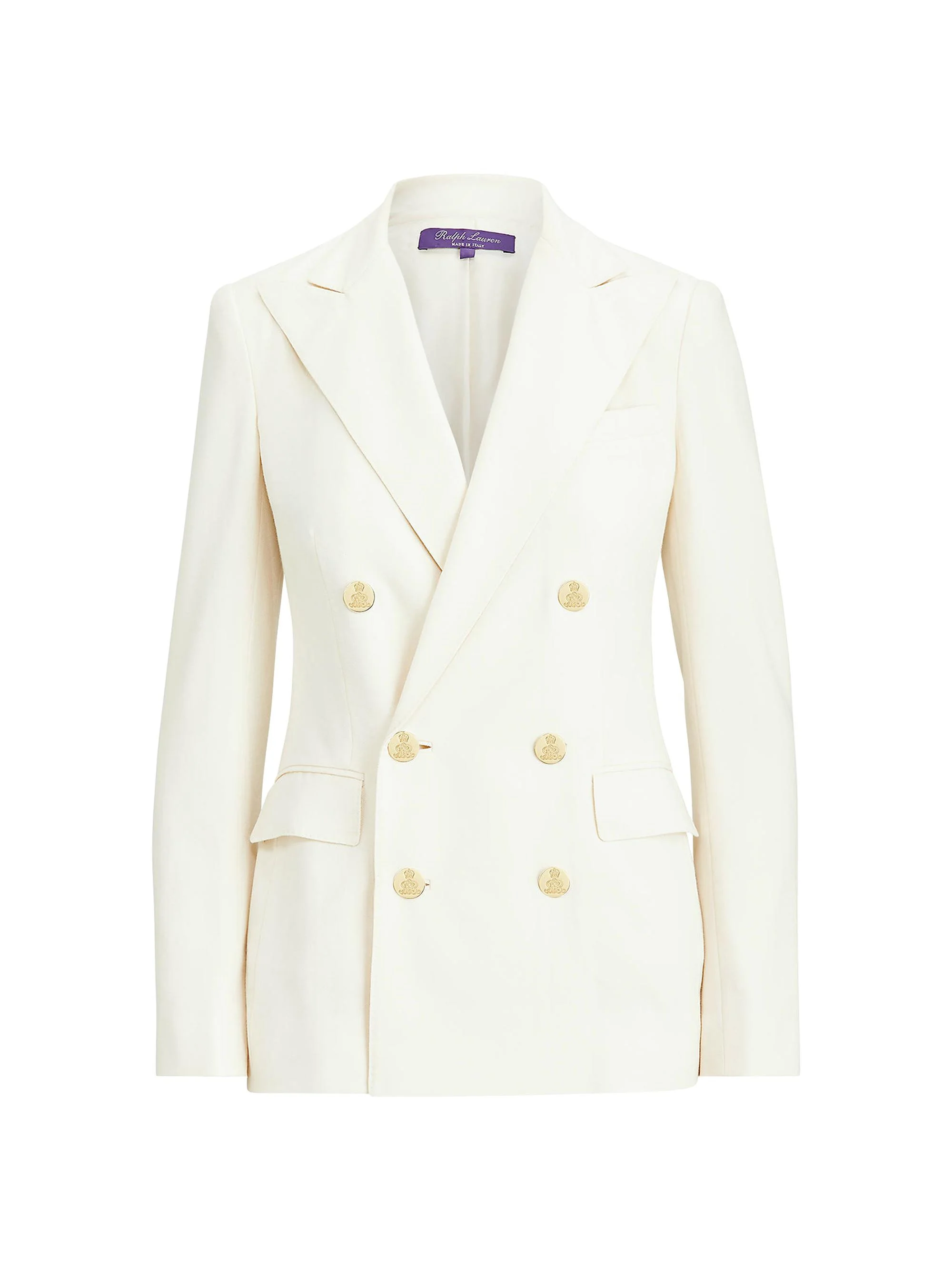 Women's Iconic Style Camden Double-Breasted Blazer - Cream - 1