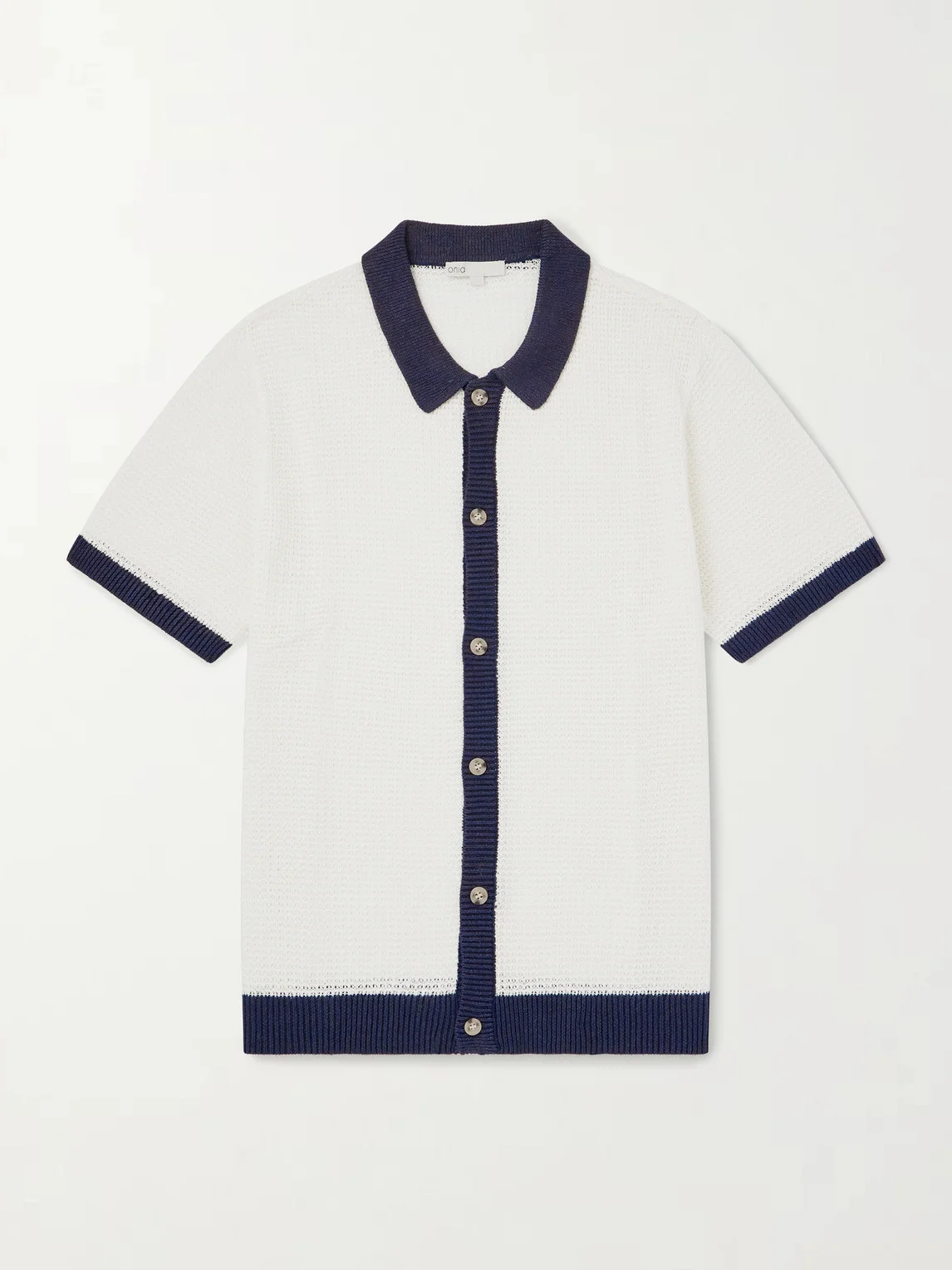 Crocheted Linen Shirt - 1