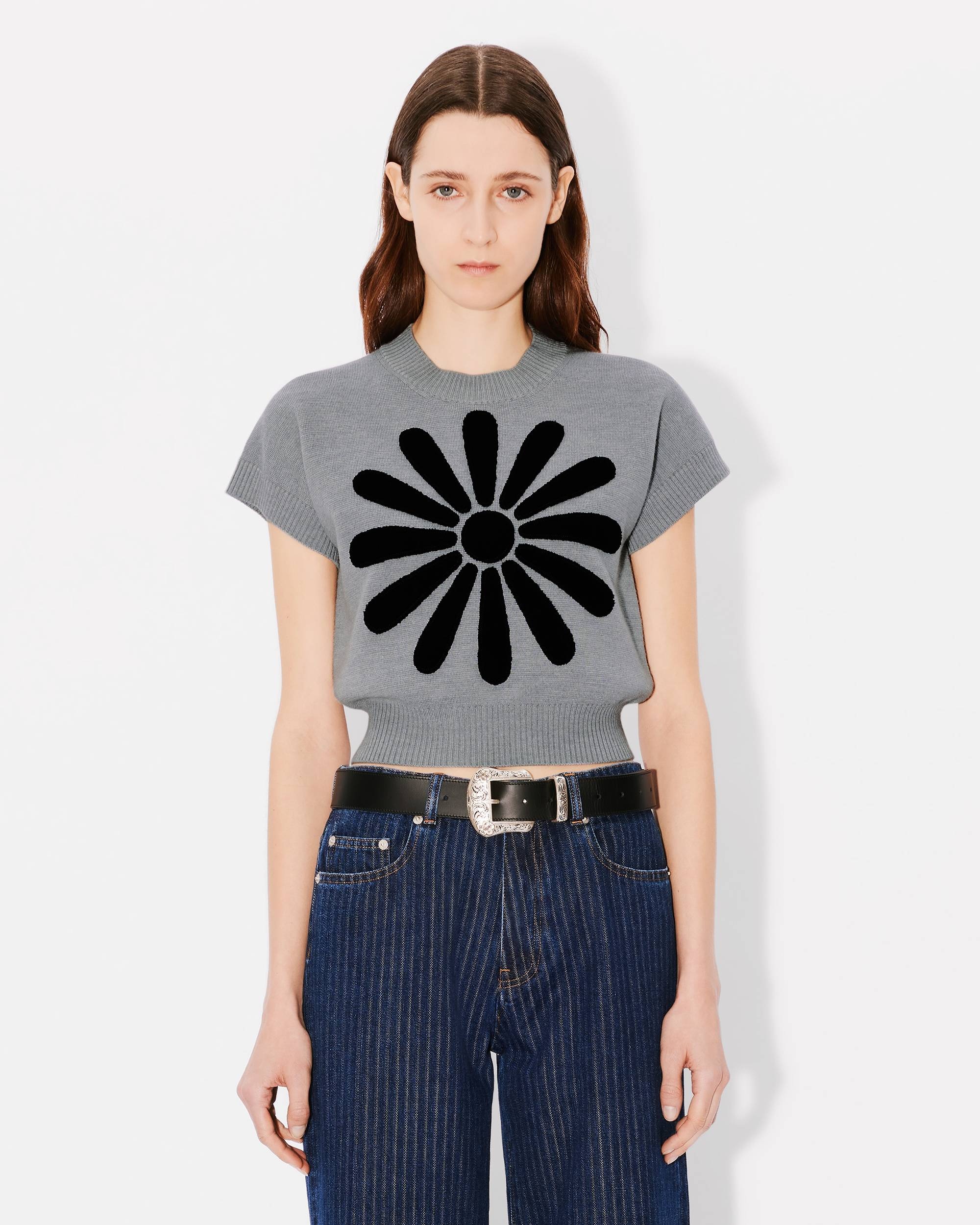 'KENZO Marguerite' wool top - 3