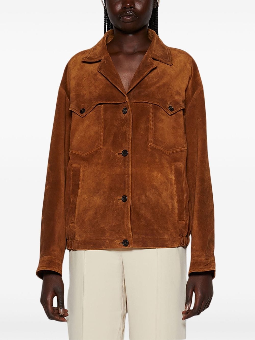 Miu Miu suede jacket | farfetch | REVERSIBLE