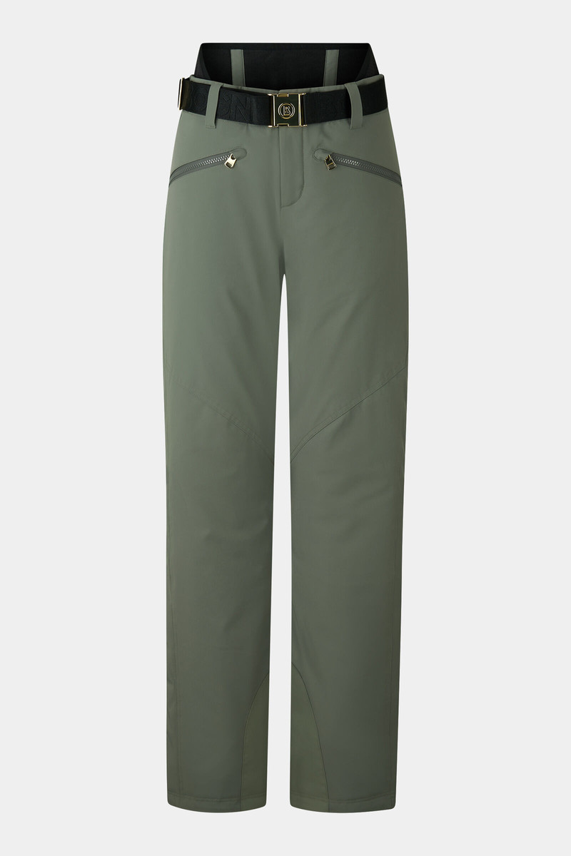 Ilka ski pants in Olive green 1