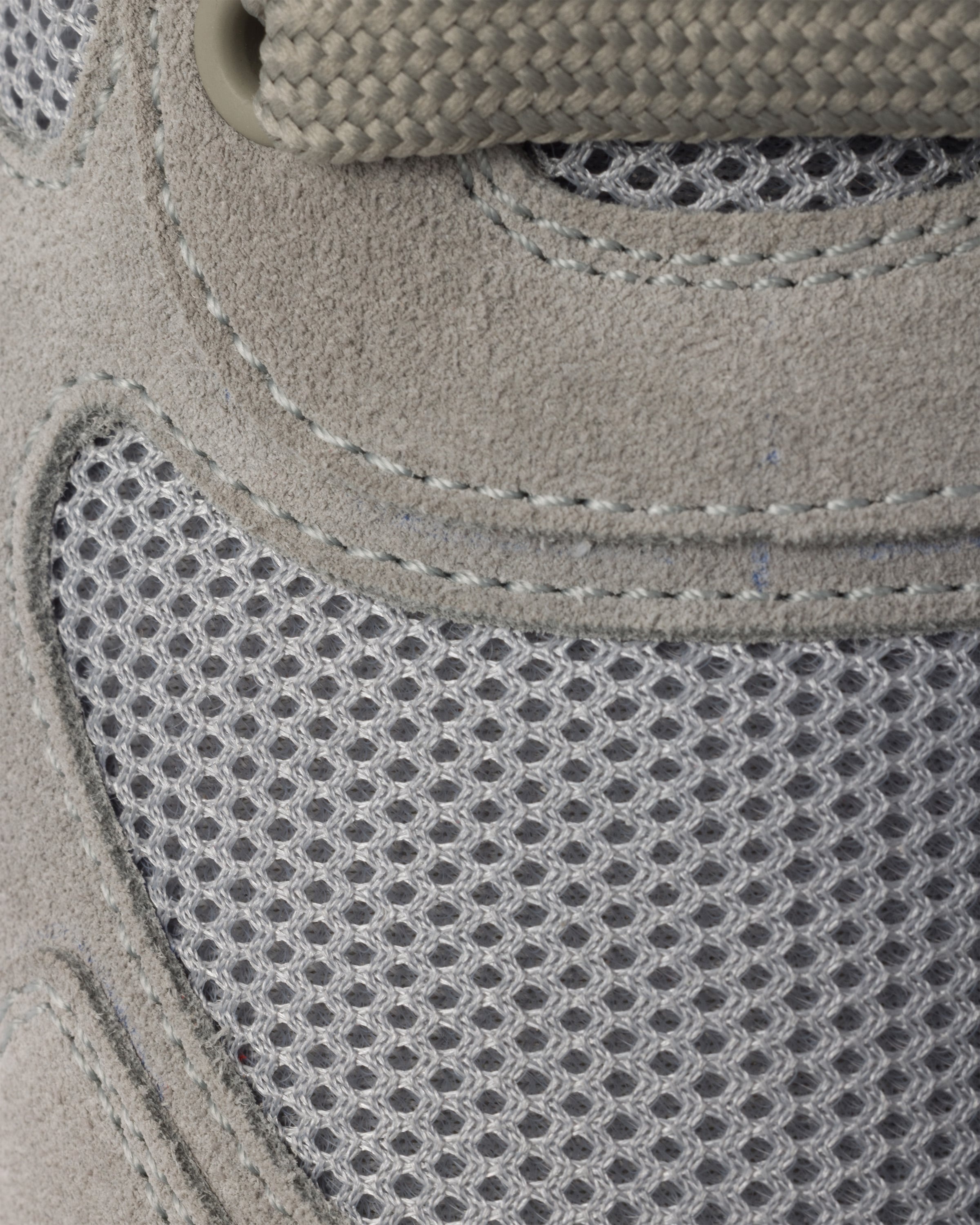 Trail mesh fabric and suede sneakers - 5