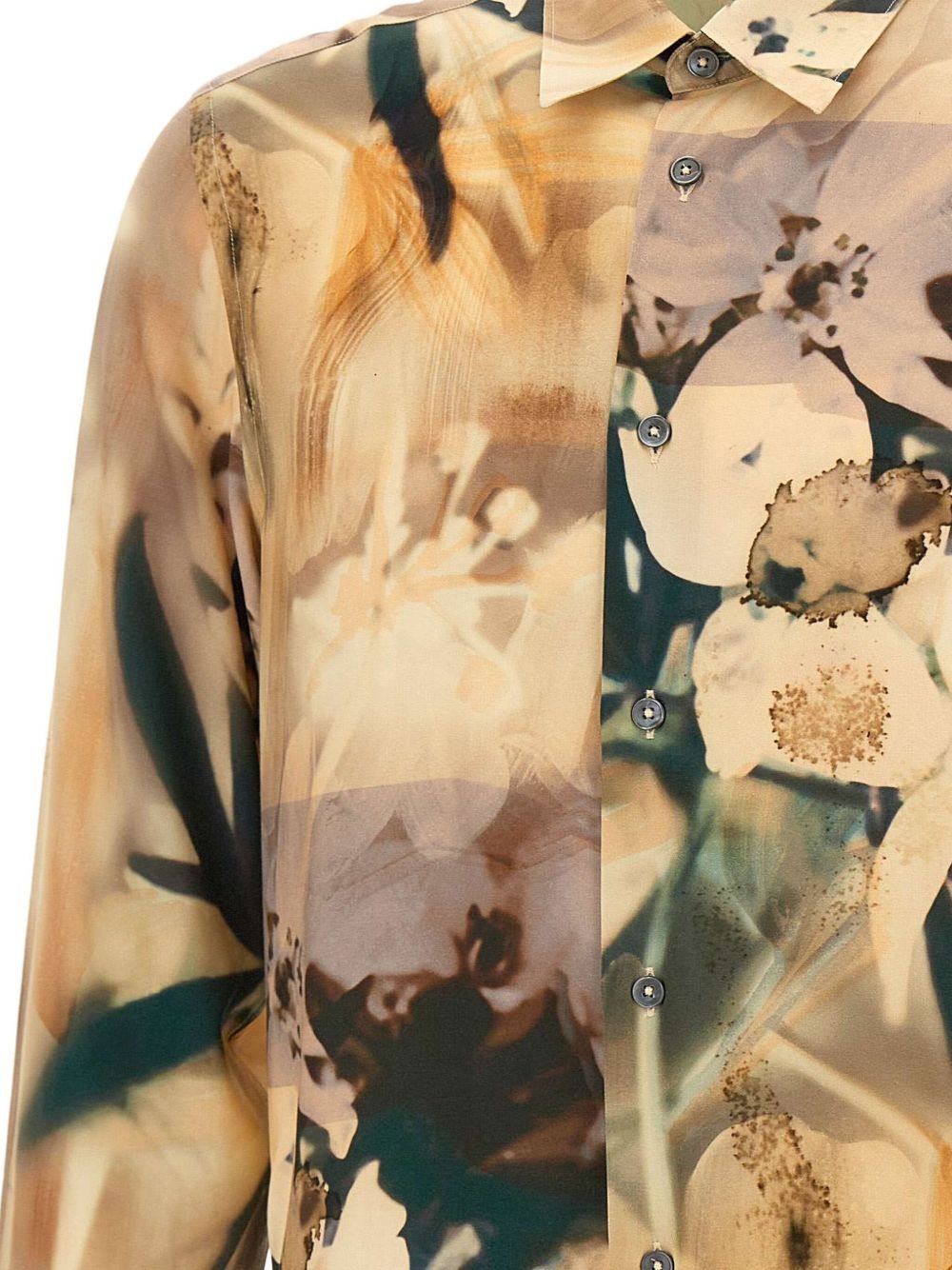 abstract-print shirt - 4