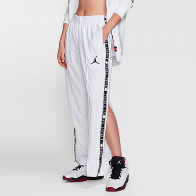 Jordan Air Jordan Side Logo Printing Sports Long Pants White CK1455-100 outlook