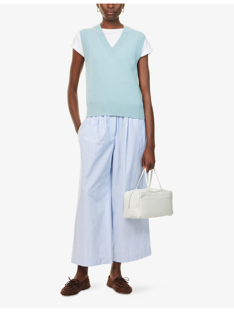 WEEKEND Max Mara Carlos V-Neck Cashmere Waistcoat outlook