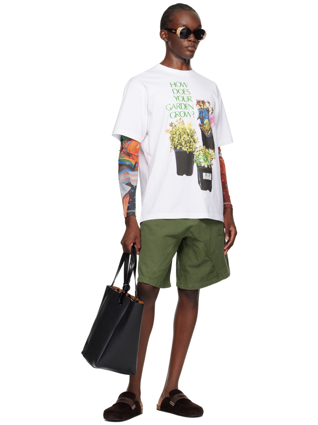 Black JWA Corner Tote - 4