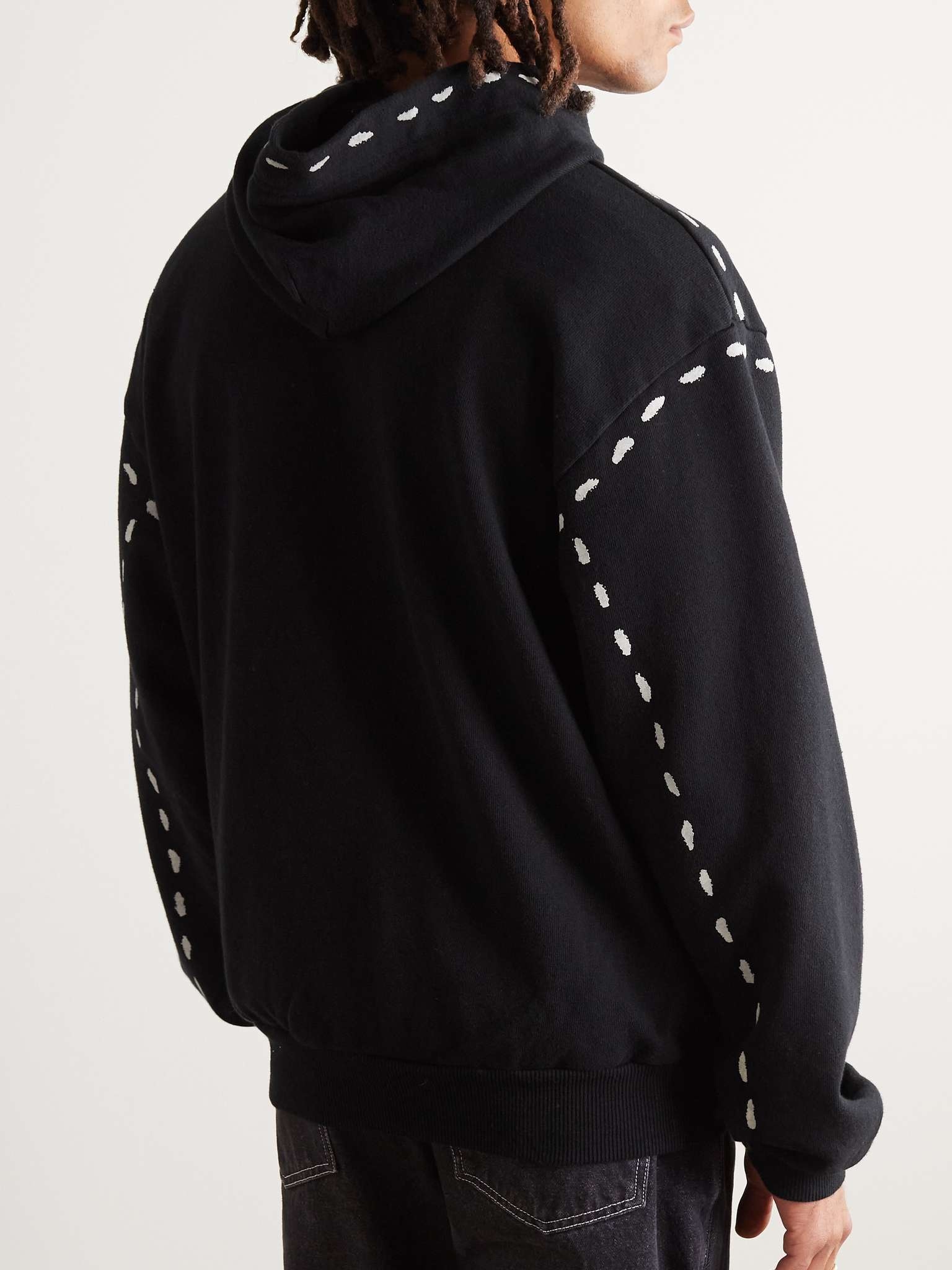 Marionette Printed Cotton-Jersey Hoodie - 4