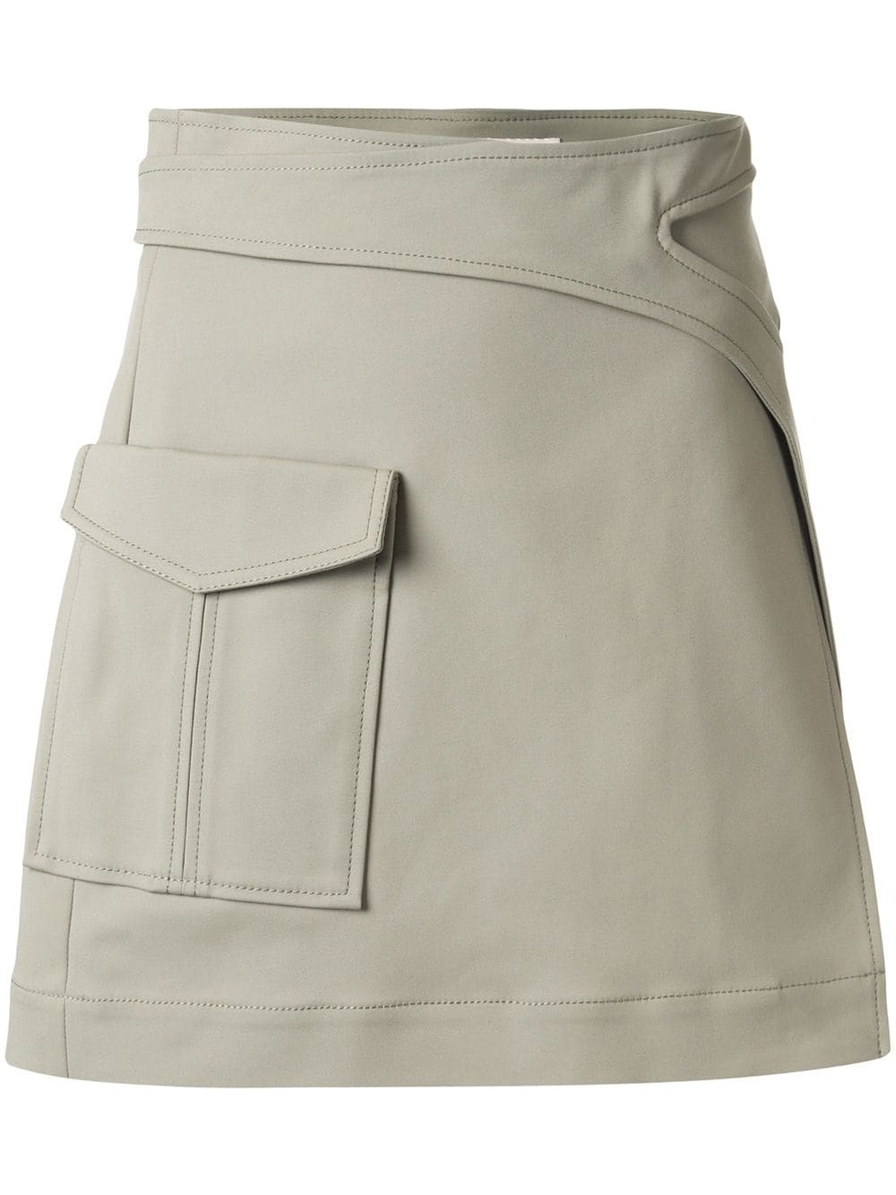 Pocket Interlock Mini skirt - 1