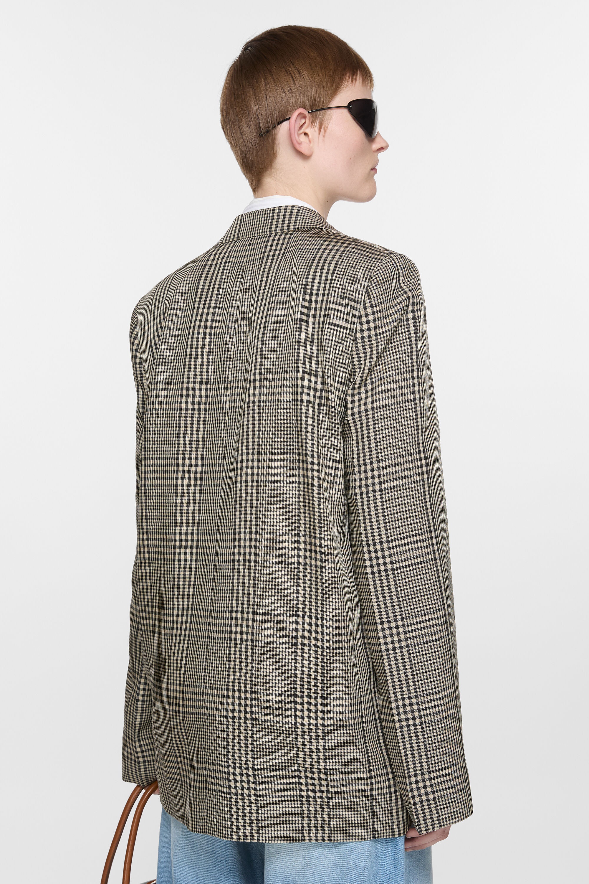 Single-breasted jacket - Regular fit - Multi brown - 4
