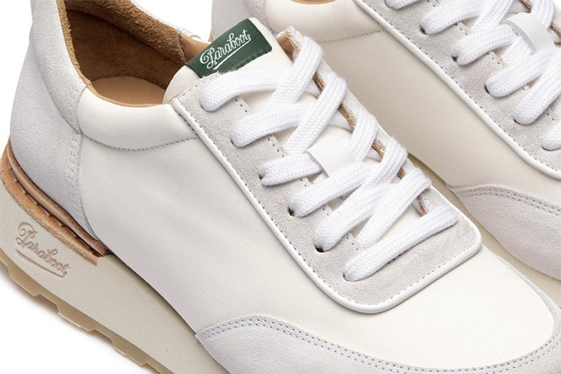 Cosmos Velvet/Ventile Off White - Rubber Sole 6