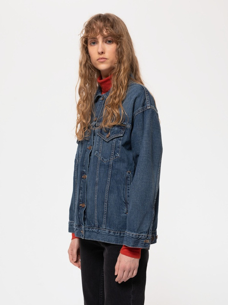 Elin Blue Maze Denim Jacket 6