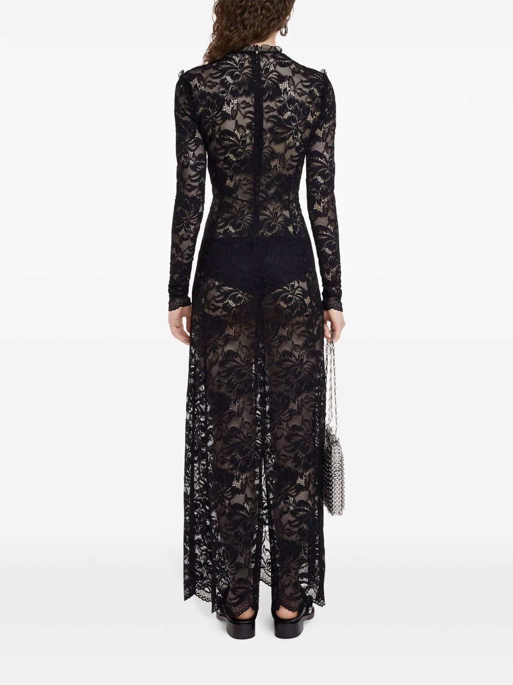 lace maxi dress - 4