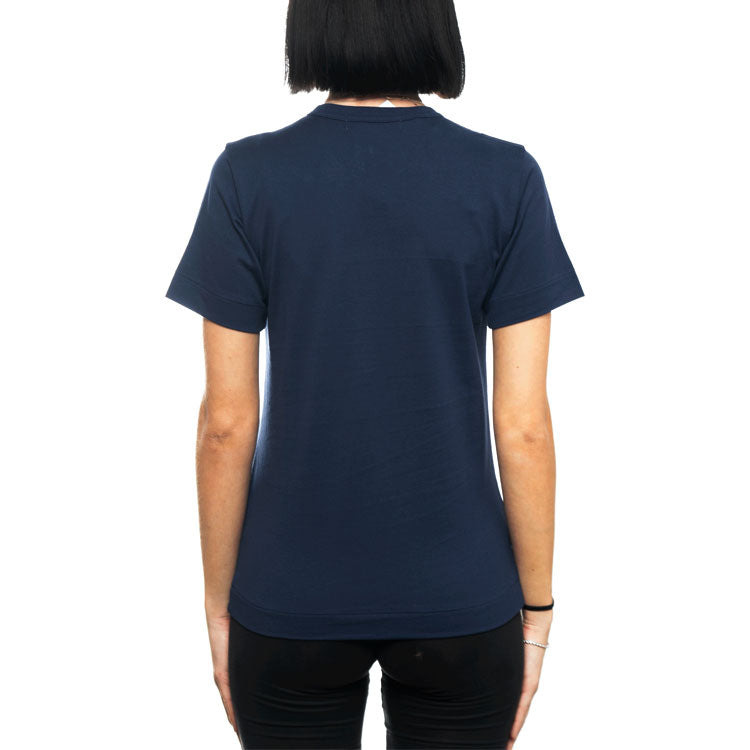 (WMNS) COMME des GARCONS PLAY Basic T-Shirt Gold Emblem 'Navy' AZ-T215-051-2 - 3