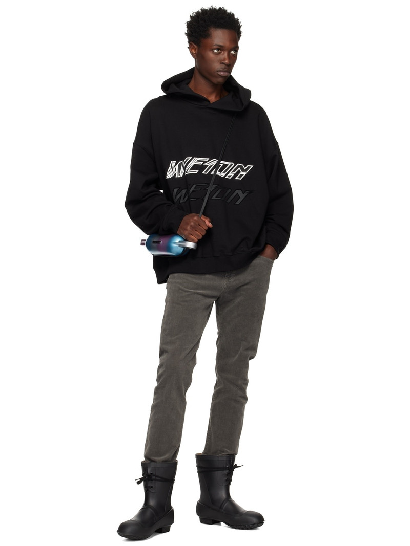 We11done Black Speed Hoodie outlook