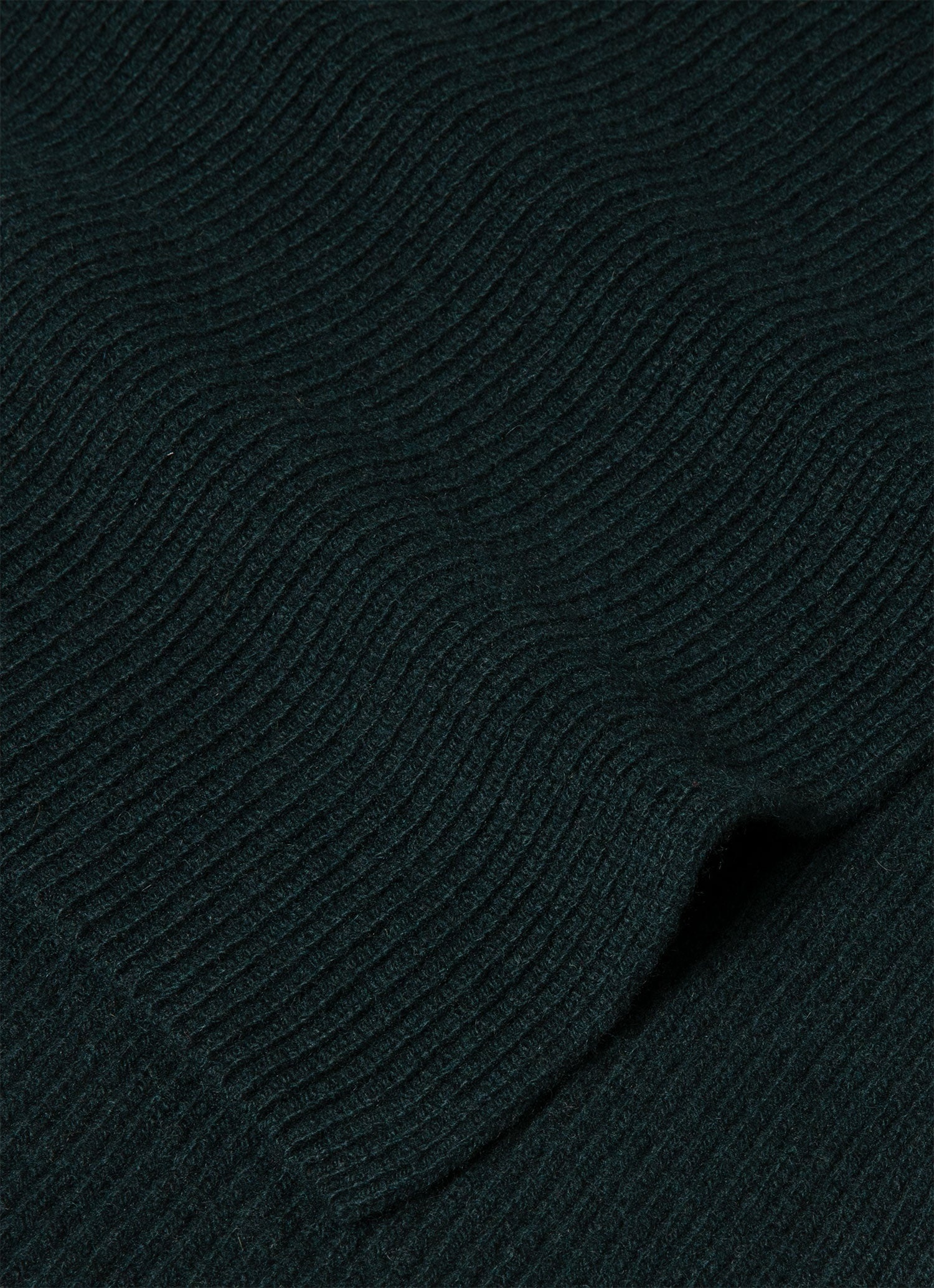 Cashmere Ribbed Scarf - 2