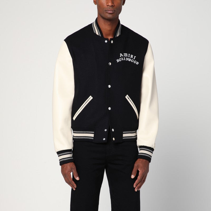 AMIRI wool blend bomber jacket - 1
