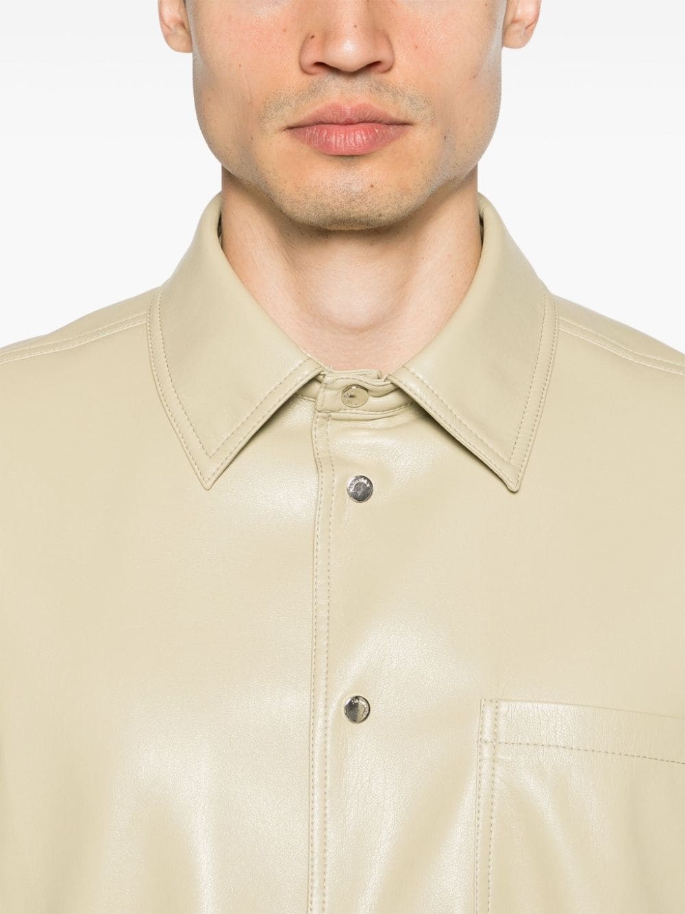LONG-SLEEVE RECYCLED-POLYESTER SHIRT - 5