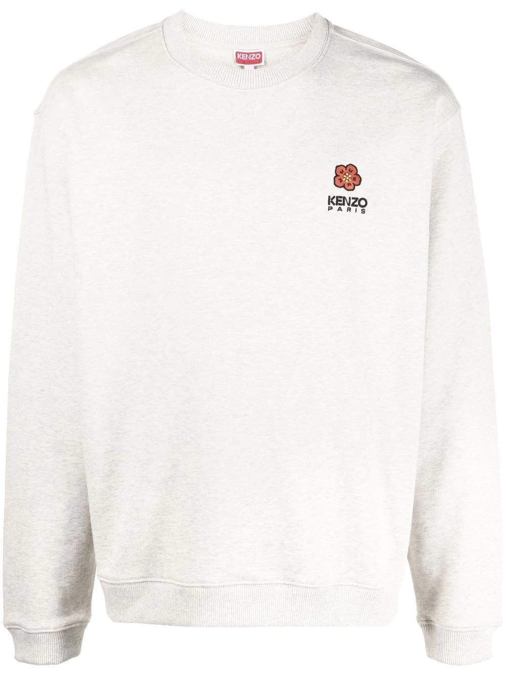 logo crew-neck sweatshirt - 1