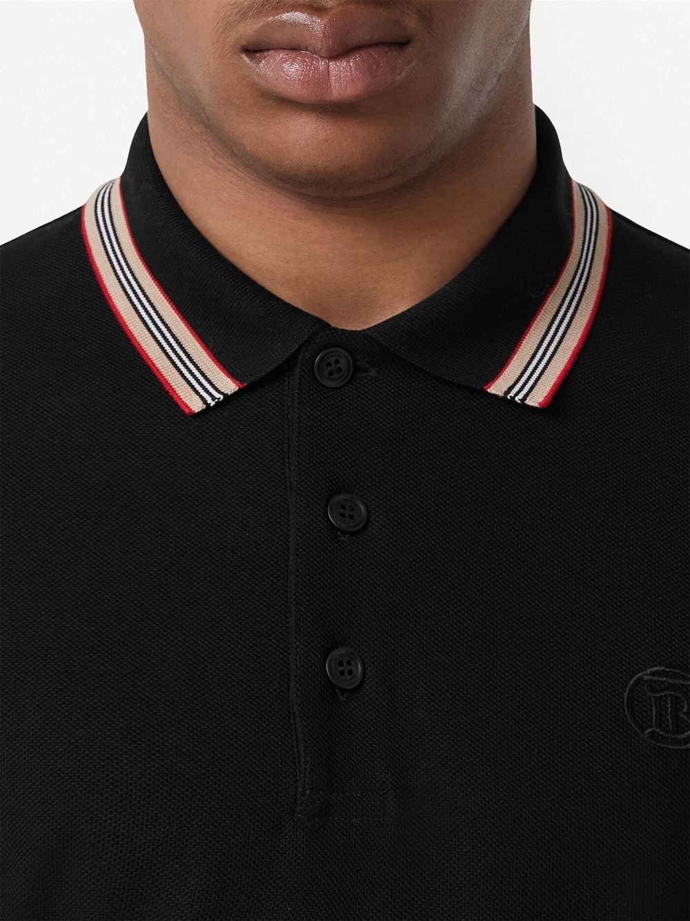 Icon Stripe cotton polo shirt - 5