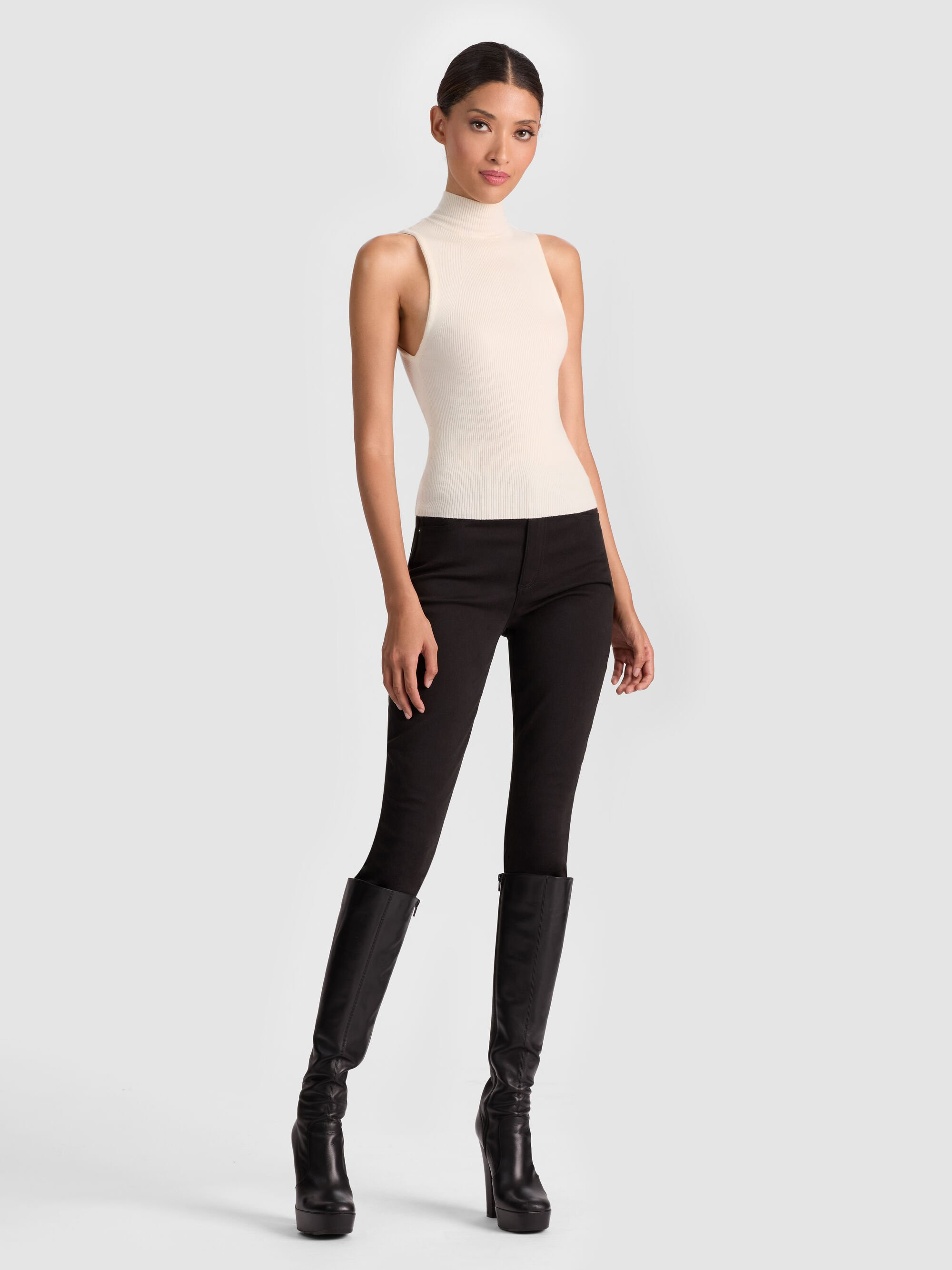 DARCEY RIBBED TANK - 6
