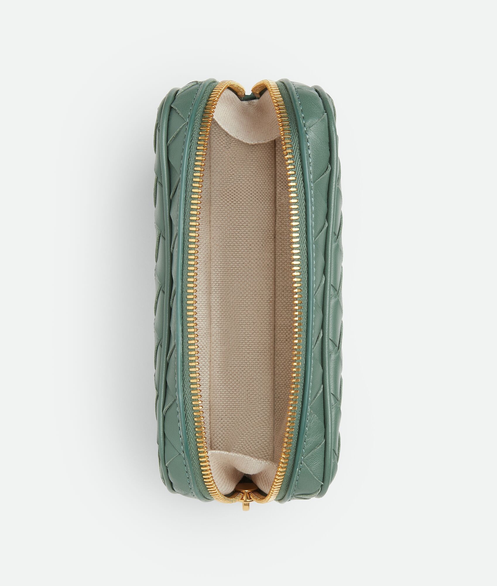 Small Intrecciato Zippered Pouch - 3