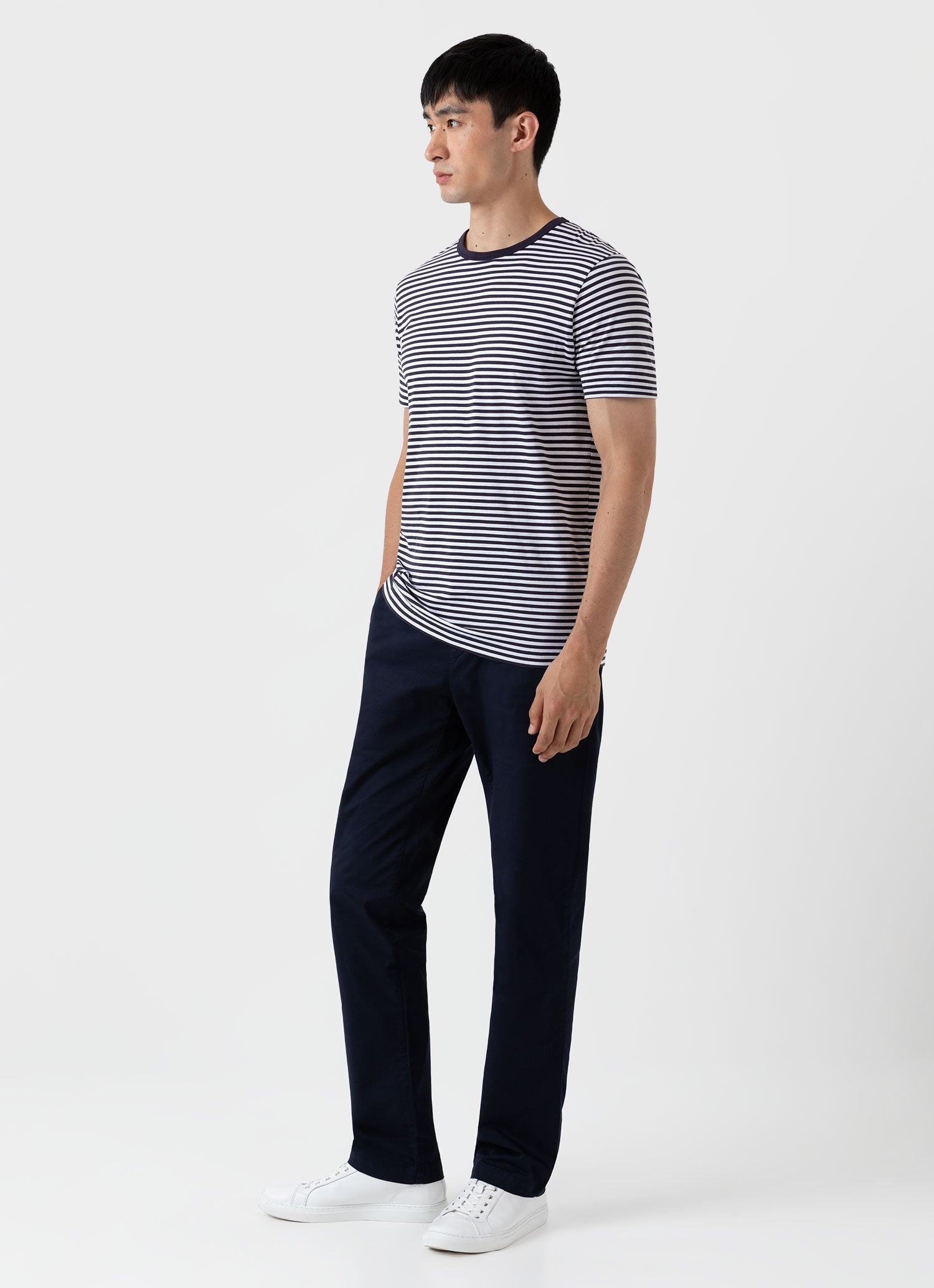 Regular Fit Stretch Chino - 3