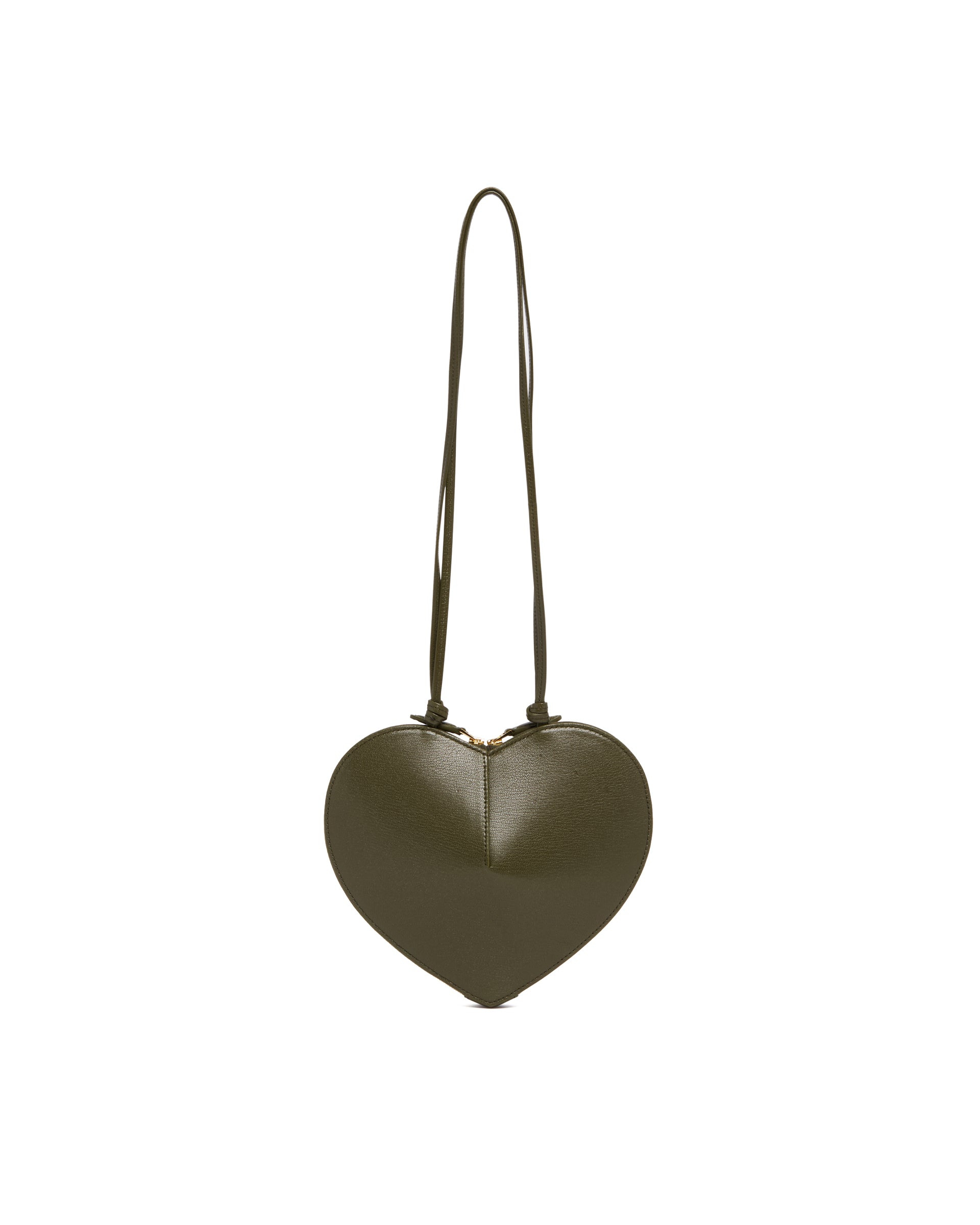 Green Le Coeur Suede Bag - 7