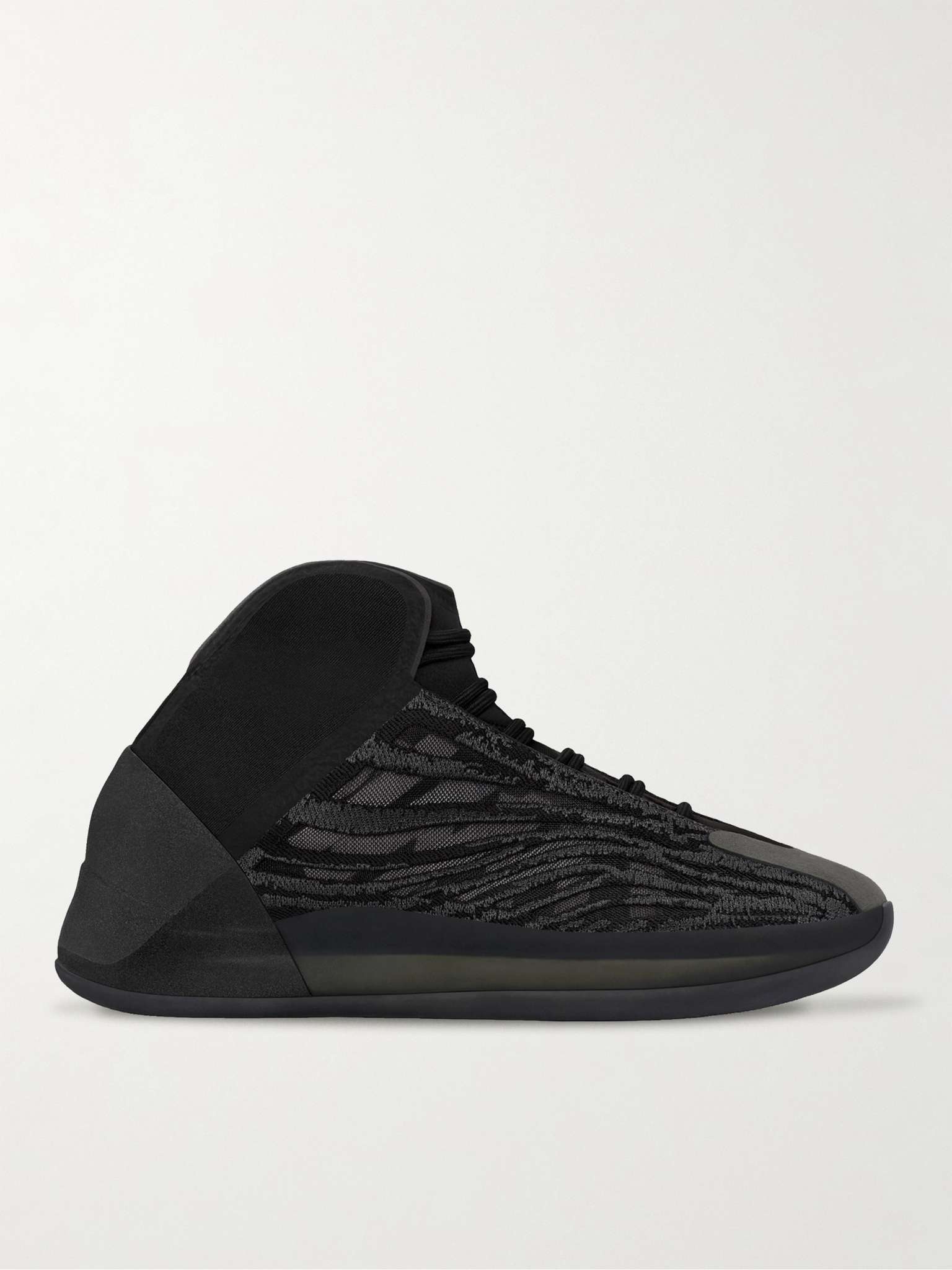 Yeezy QNTM Primeknit, Mesh and Nubuck Sneakers - 1