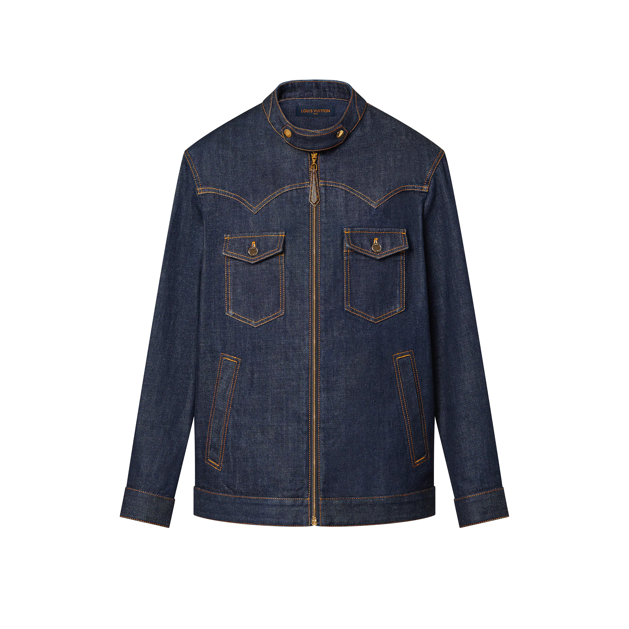 Indigo Blue Denim Jacket - 1