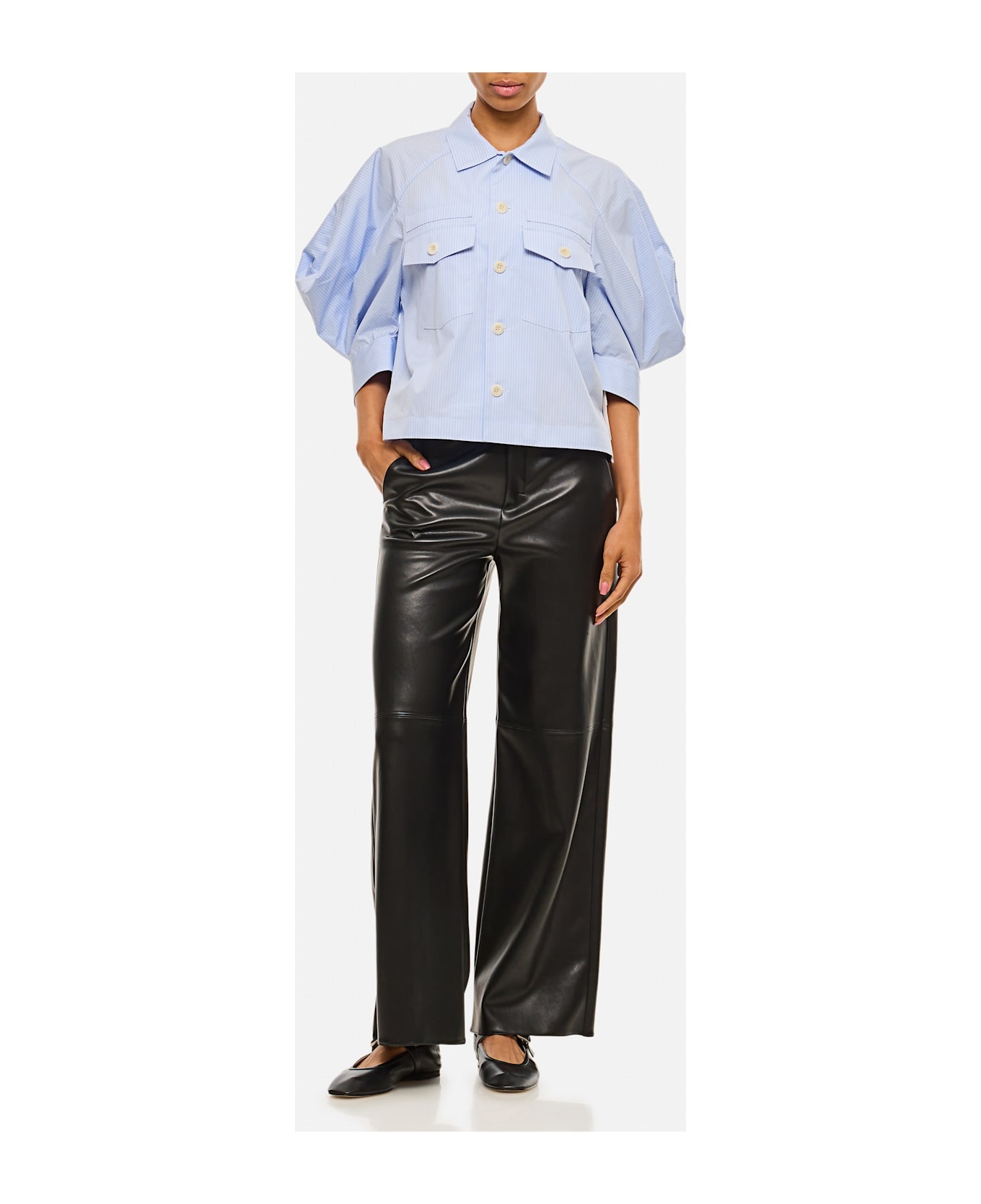 Storia Eco Leather Trousers - 2
