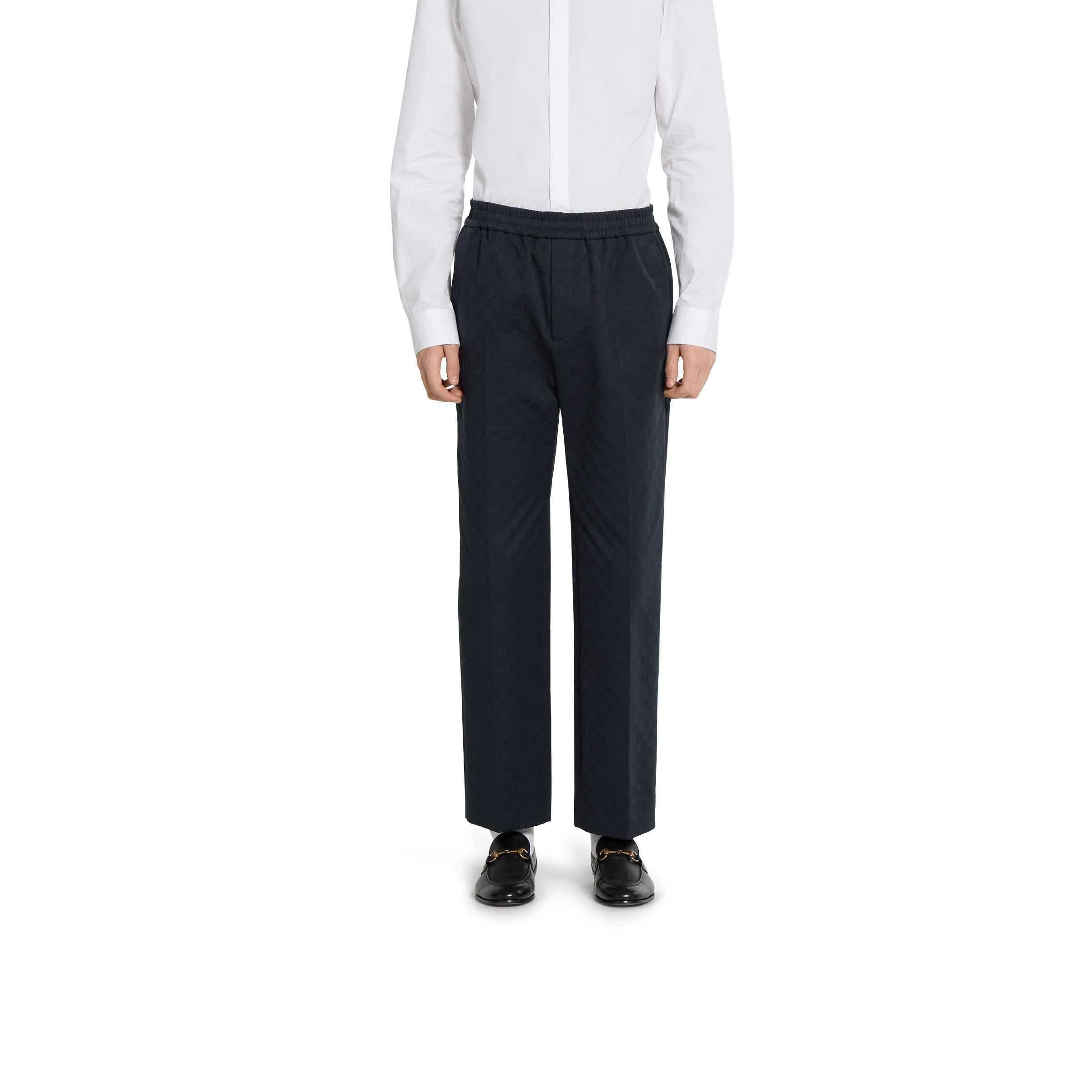GG cottton gabardine pant - 3