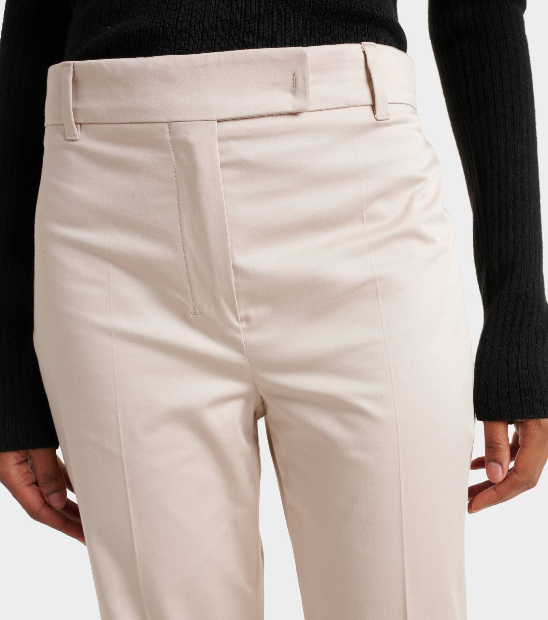 Felice cotton-blend wide-leg pants - 4