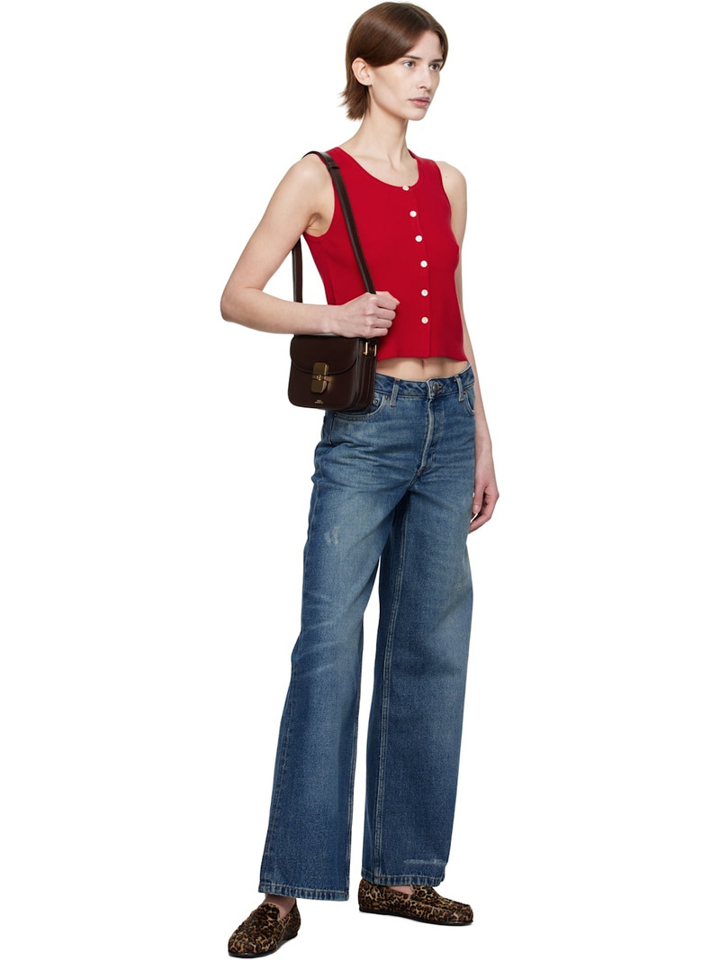 A.P.C. Blue Elisabeth Jeans outlook