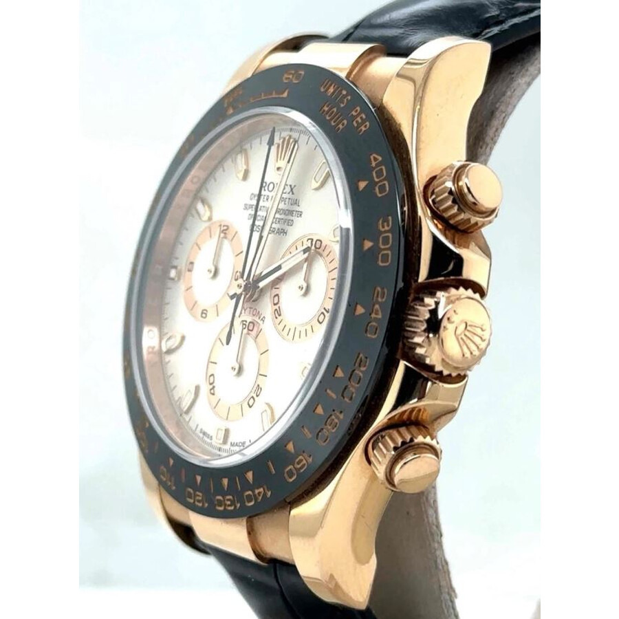 Pre-owned Rolex Cosmograph Daytona Chronograph Ivory Dial Men's Watch 116515 ln-0041 - 2