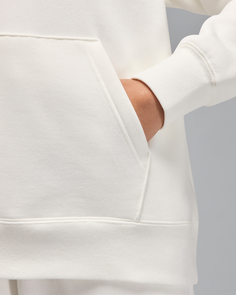 Jordan Flight Fleece Women's Satin-Lined Pullover Hoodie 6