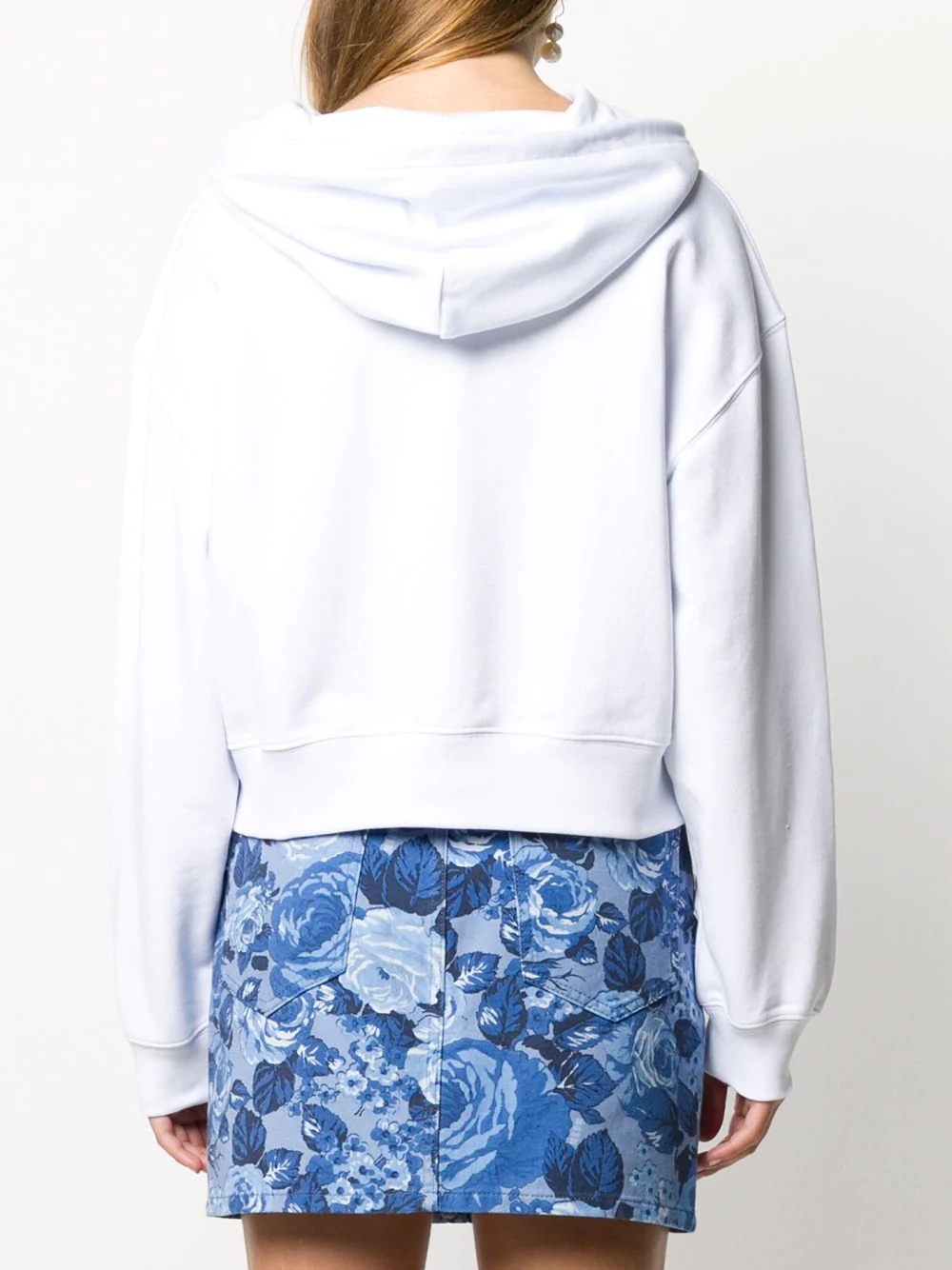 logo-print hoodie - 4