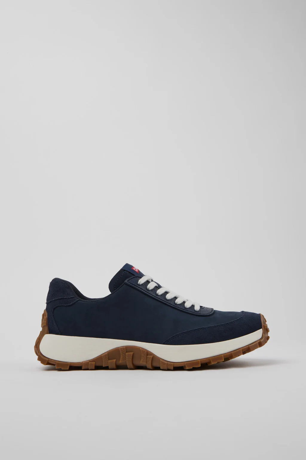 Drift Trail VIBRAM Blue Nubuck and Textile Sneakers for Men. - 1