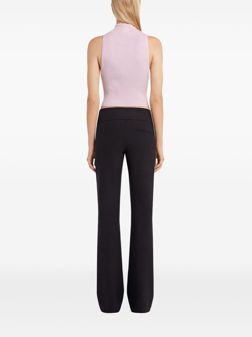 mock-neck tank top - 4
