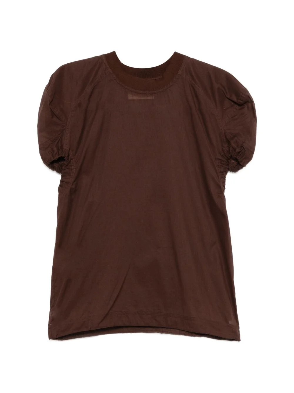 gathered T-shirt - 1