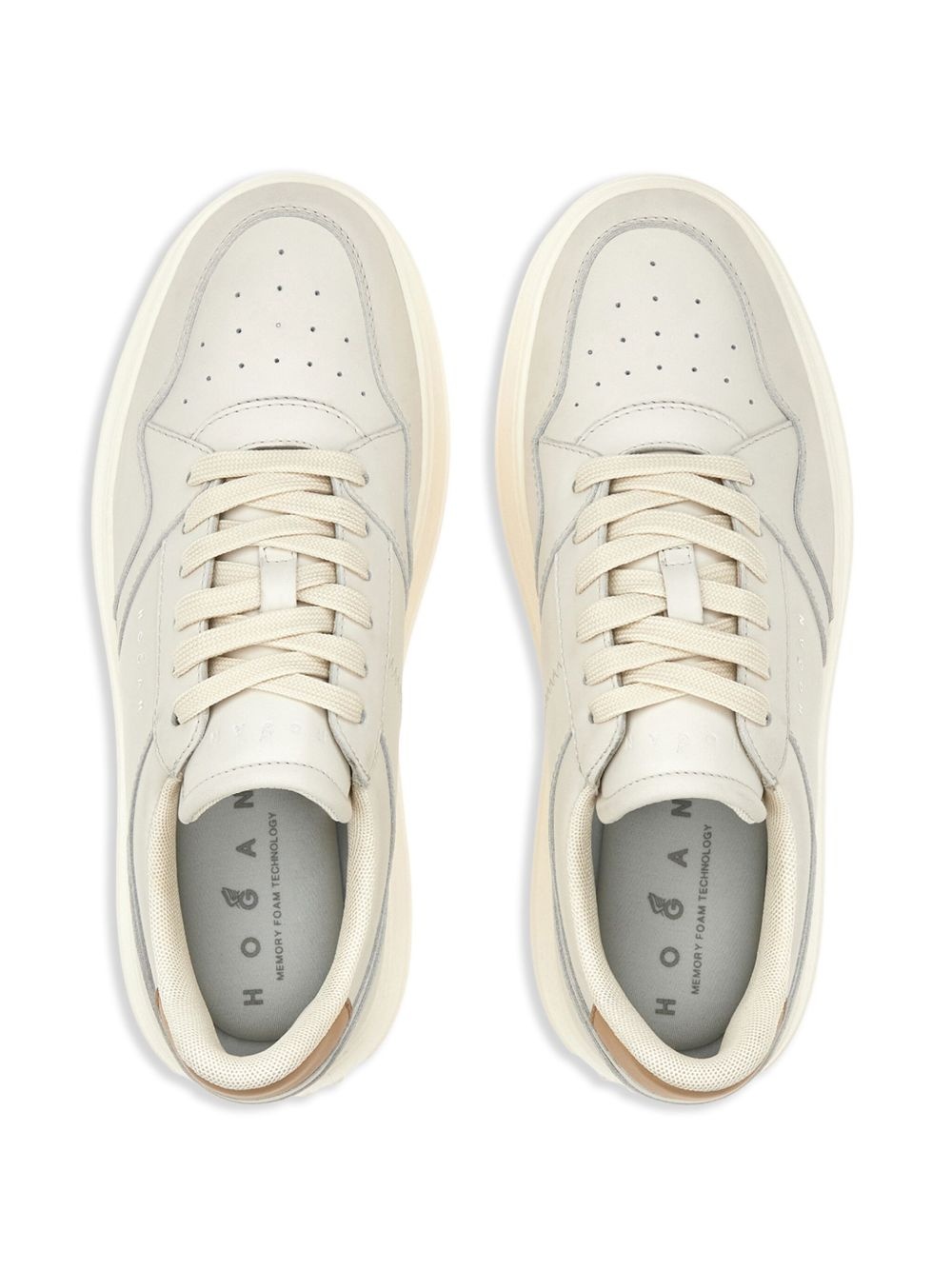 leather sneakers - 4