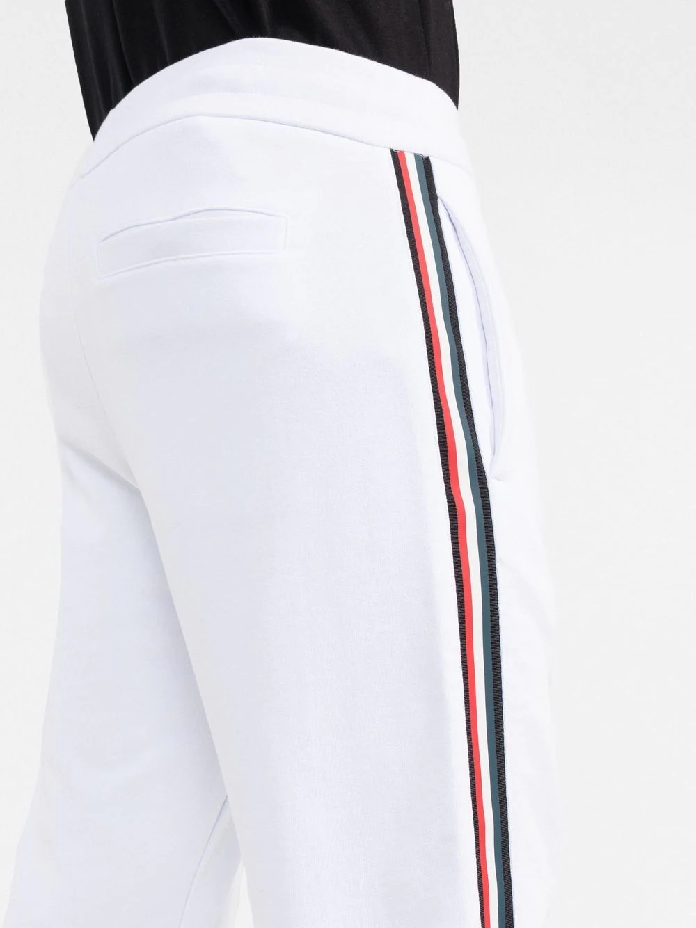 Tricolour-side stripe track pants - 5