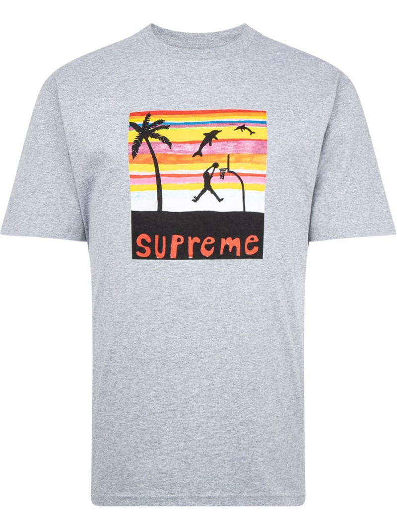 Dunk-print 티셔츠 - 1
