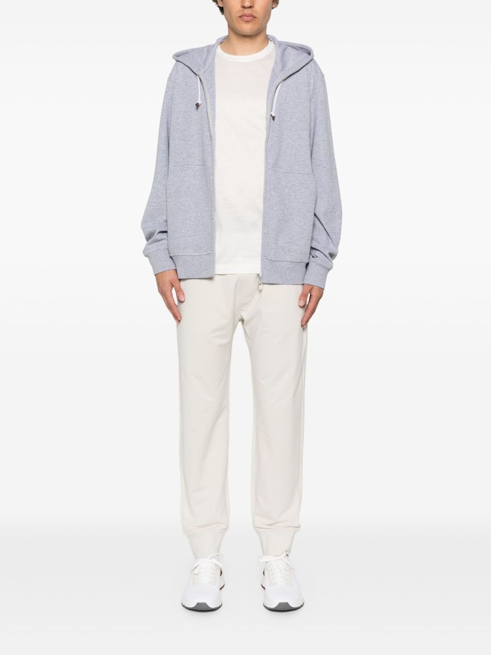 logo-appliqué track pants - 2