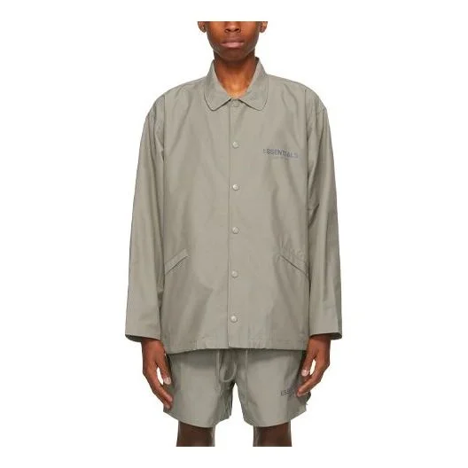 Fear of God Essentials FW21 Souvenir Jacket 'Taupe' FOG-FW21-082 - 1